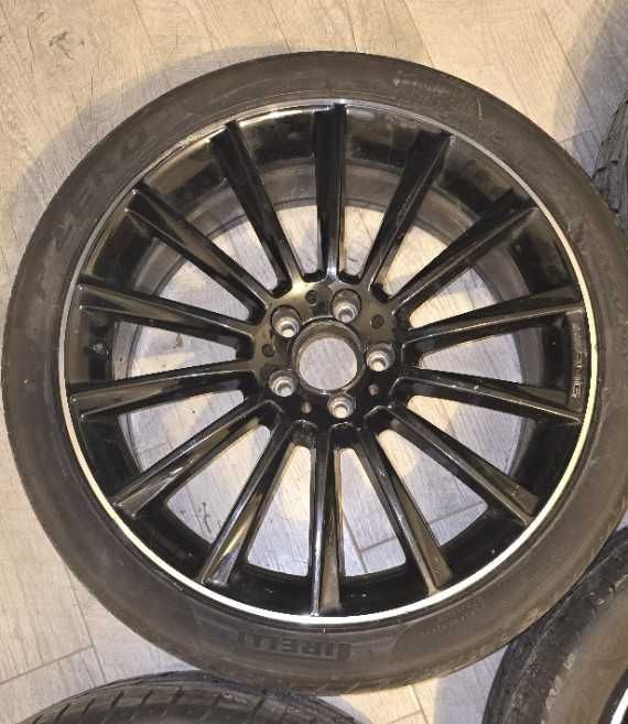 Set Jante 20 originale Mercedes S W222 C217 A217 AMG 8,5j 9,5j Negru