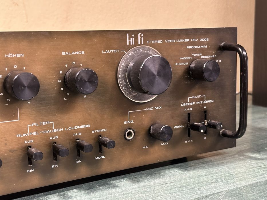 Music Hall HSV 2002 - Винтидж стерео усилвател (Sherwood / Inkel)