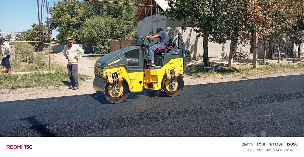 Asfalt xizmatlar qilish kirag