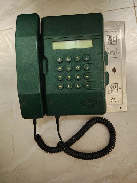 Telefon public Intrarom romanesc Romtelecom
