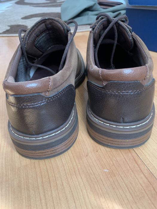 Pantofi barbati din piele intoarsă ecologica