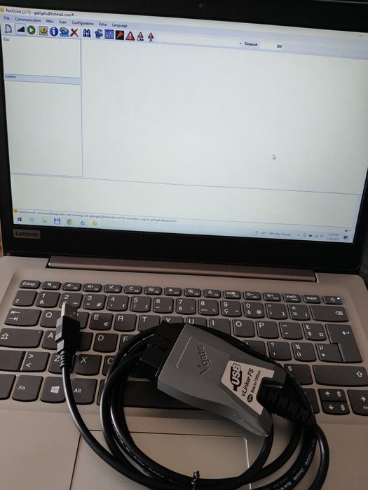 Program diagnoza auto Renolink DDT4all Dacia Renault Nissan