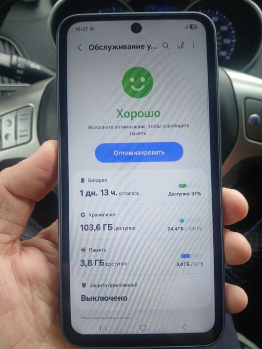 Samsung A35 8/128GB 45000тг