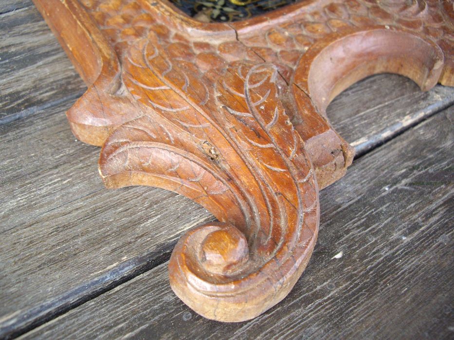 Дърворезбована рамка за снимка 1908 Сливен