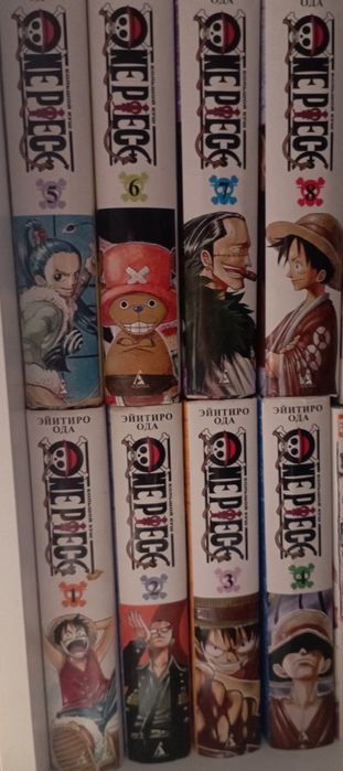 манга ванпис 1-8 том