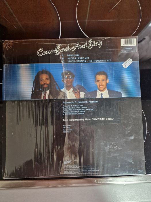 Vynil Bad Boys Blue maxi single Come back ans stay