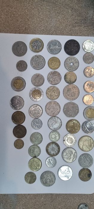 Monede vechi din diferite  țări