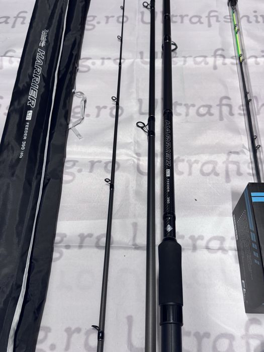 Combo feeder Lanseta Harrier 3.9 180g si mulineta FL Squadron Pro 5000