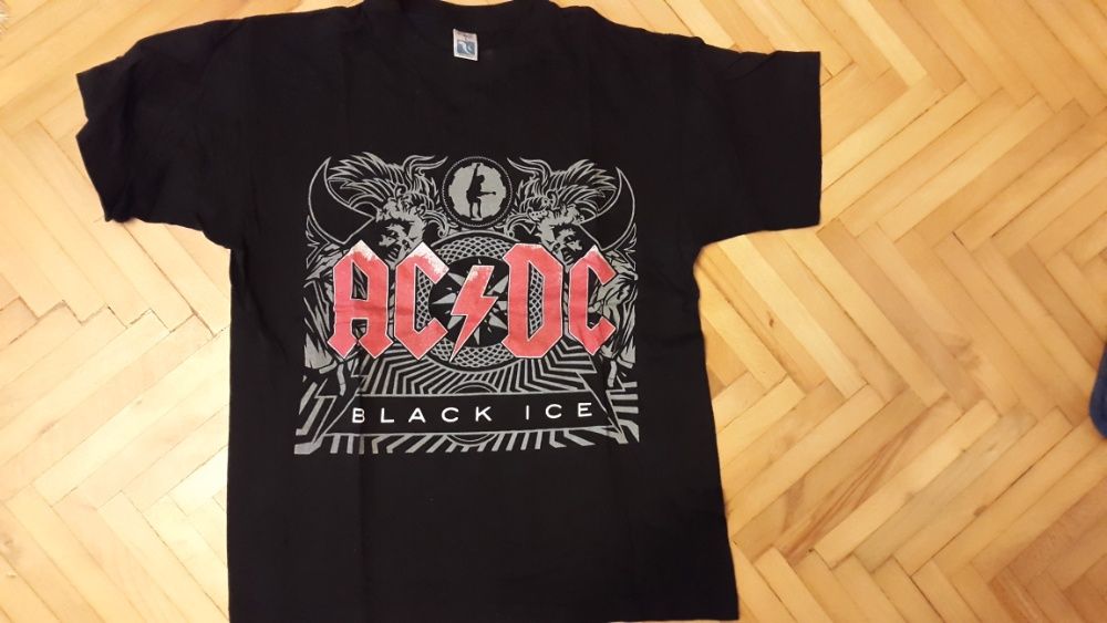 tricou negru ac/dc