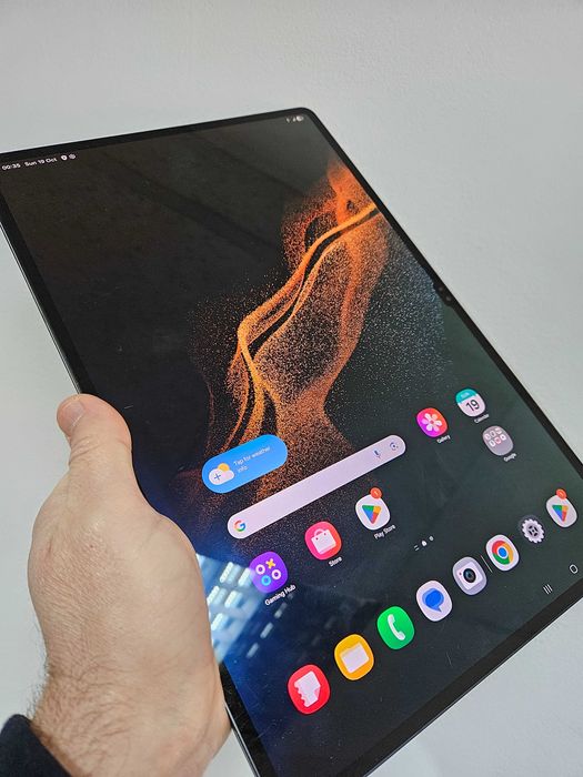 Tableta Samsung Tab S8 ultra, 256 Gb, Sim, Husa!