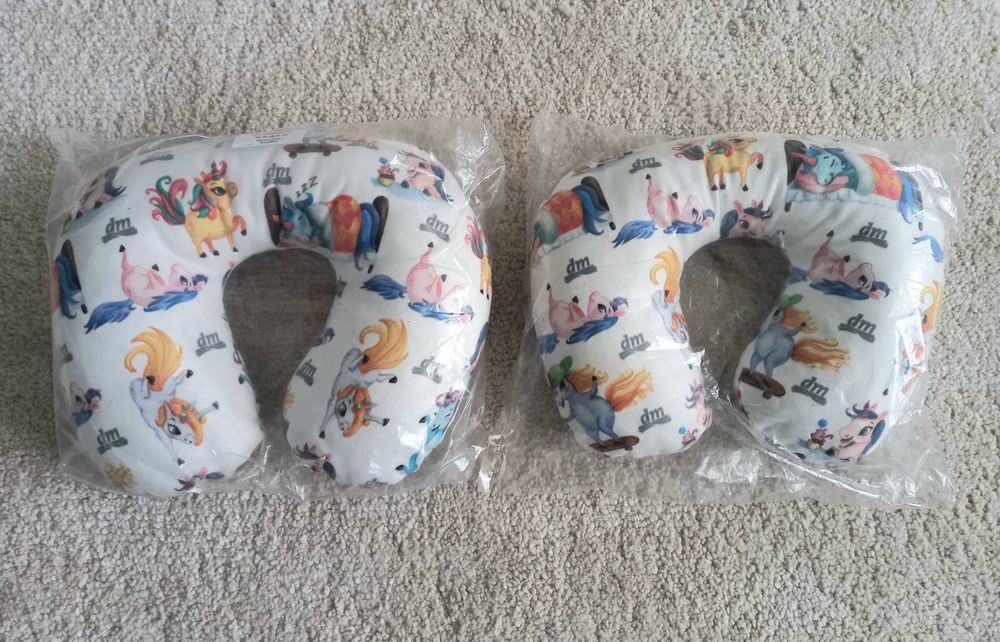 Детска възглавничка за път, 2 бр НОВИ
