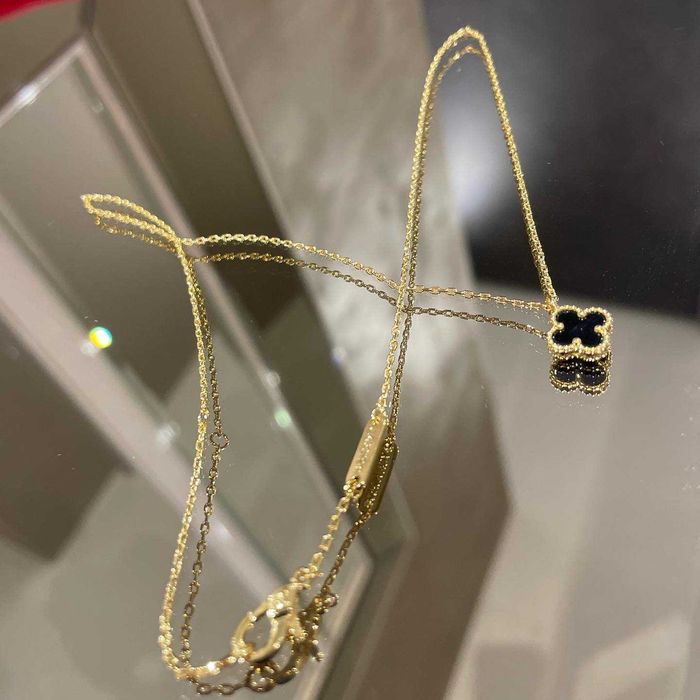 Van Cleef & Arpels VCA Black Sweet Alhambra Clover Дамско Колие