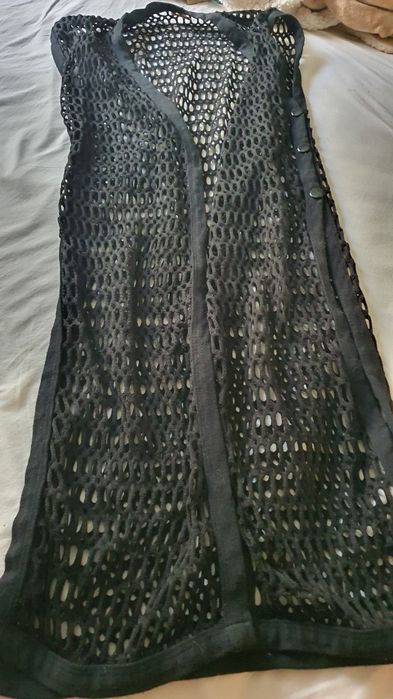 Cardigan vesta din plasa