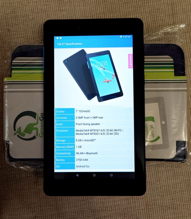 Таблет Lenovo tab E7