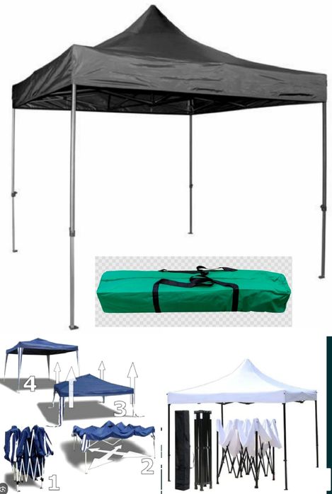 Pavilion pliabil 3 x 3 x 2,6 m NOU - 290 Lei