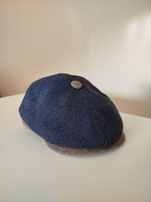 Sapca Hologramme Paris din lana Shetland