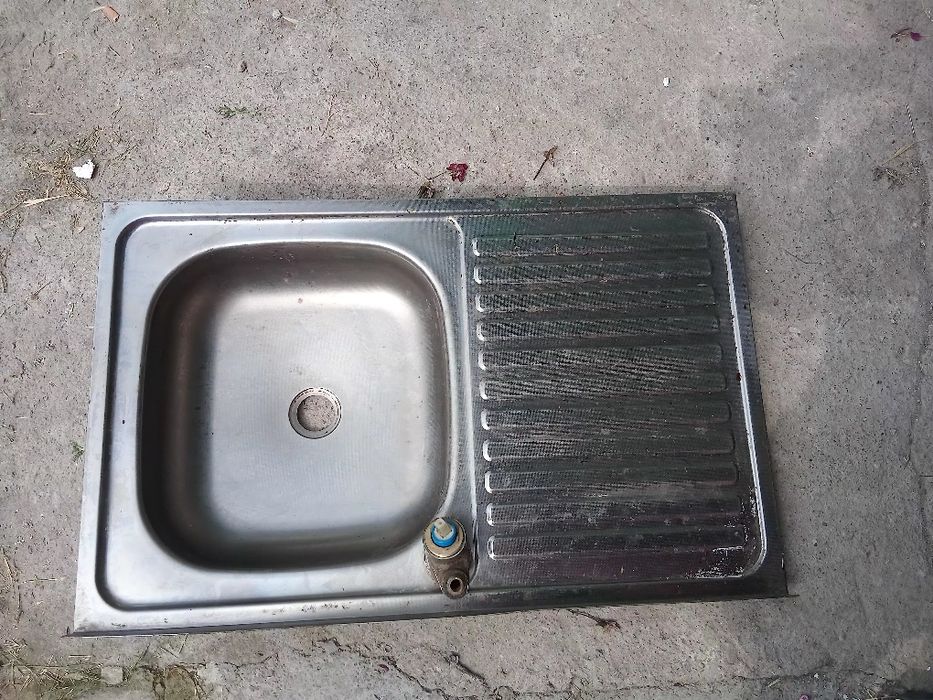 Chiuveta inox 50cm cu 80 cm