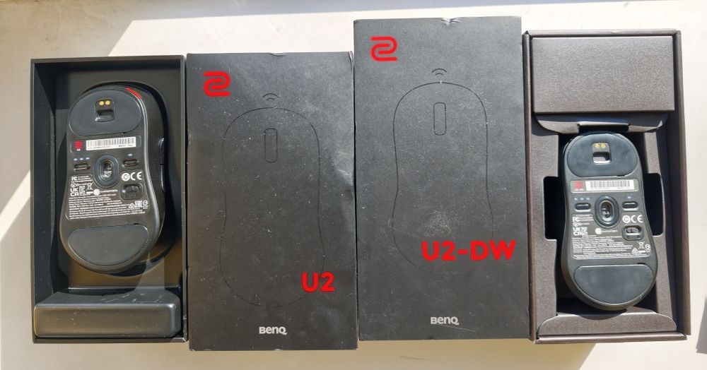 Zowie u2 и u2 dw беспроводная мышь