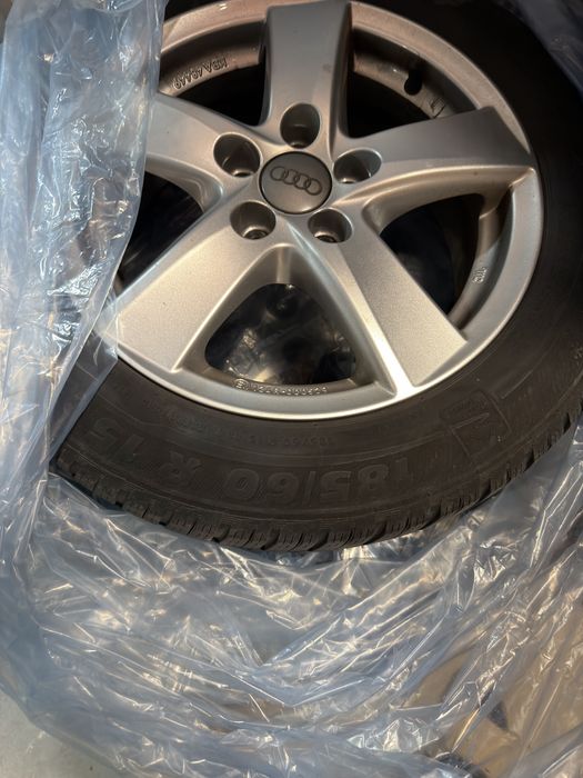 Jante Audi R15 echipate cu anvelope iarna