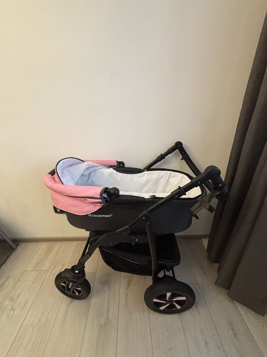 Cărucior 3 în 1 – landou + parte sport + scoică auto