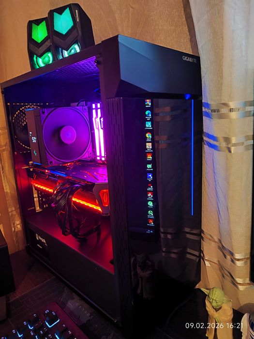 Геймърски Ryzen 7 7800X3D,RX 7900 XTX 24GB,RAM 32GB DDR5 6000,SSD 1TB