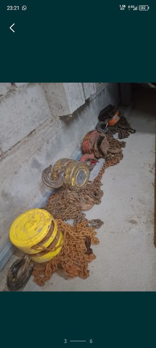 Т решётка и лебёдка