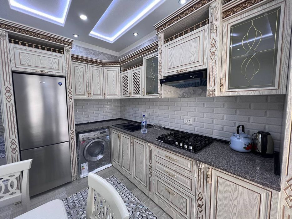 Аренда 3 хонали люкс квартира Сергели-7 ГРИН ХАУС новастройка