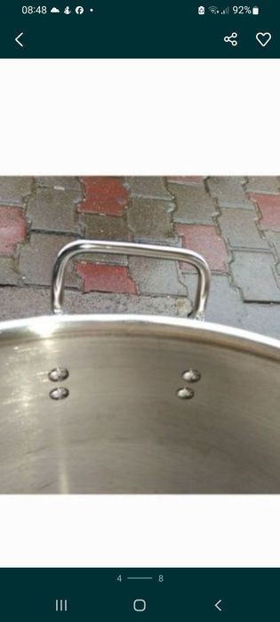 Ceaun/ Căldare inox alimentar 70L /Ofertă  549  lei.  40 L / 70 L , 16