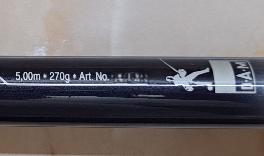 Карбонов Телескоп
D.A.M 5.00m / 270g