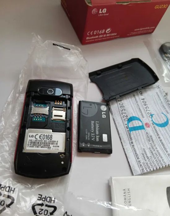 Telefon LG GU230, nefolosit ,full box , complet, pentru colectie sau pentru folosinta