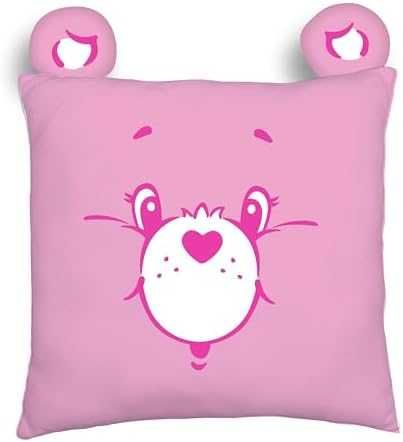 Нова Декоративна възглавница Care Bears 35 см двустранен дизайн Мека квадратна за детска стая