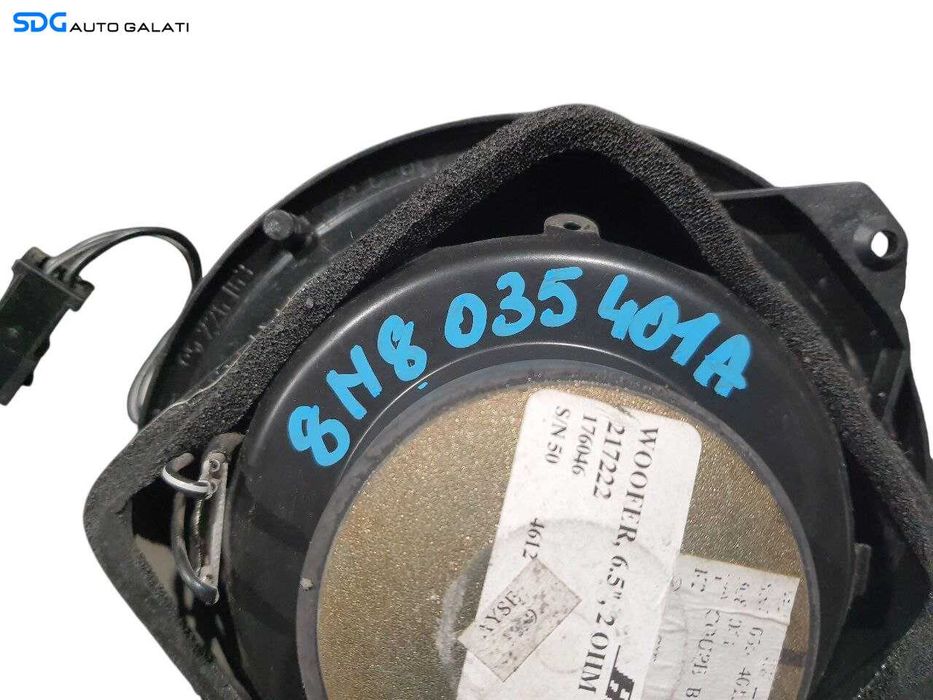Boxa Difuzor Subwoofer Spate Audi TT 1998 - 2006 Cod 8N8035401A [N3730]