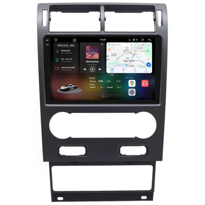 Navigatie Dedicata Ford Mondeo 3 (2000-2007), 9Inch, Bluetooth,Carplay