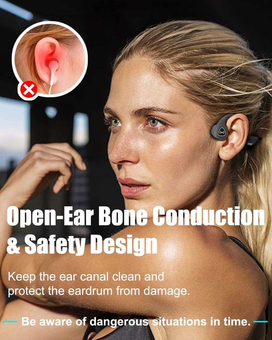 Безжични Bluetooth слушалки Tayogo Bone Conduction