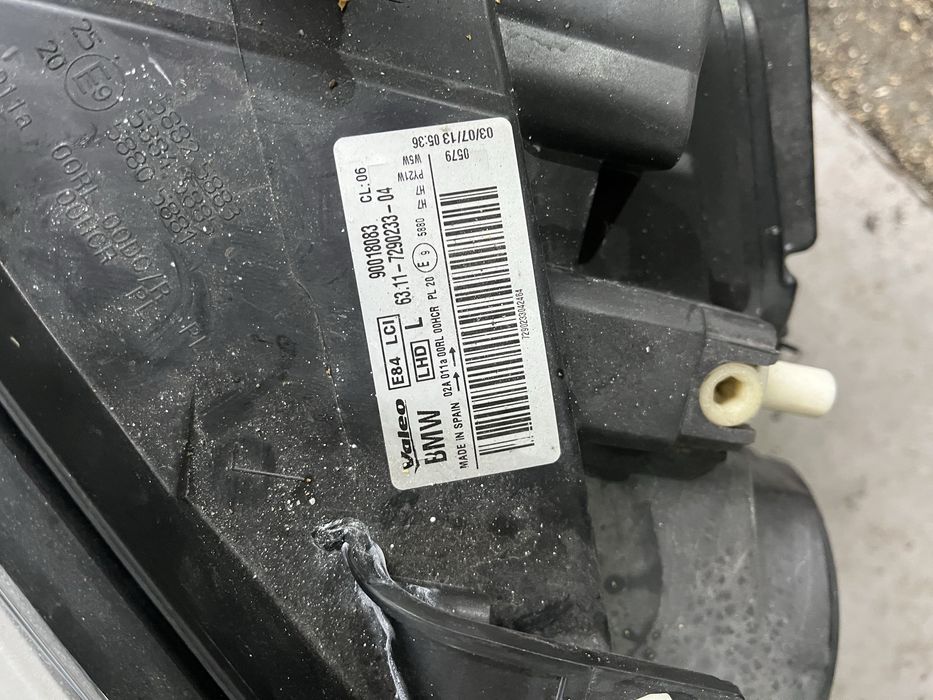 Фарове бмв х1 е84 2013г фейслифт ( farove bmw x1 e84 LCI )