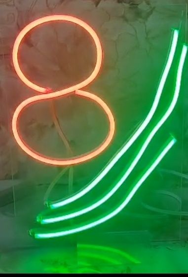Жарық неон жазулары