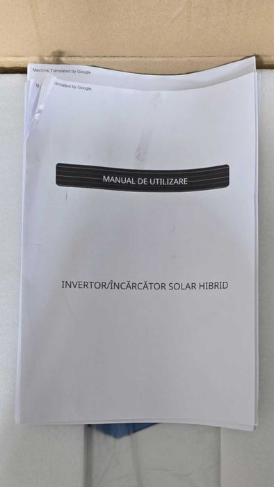 Invertor hibrid ISolar SMH II 7K – 6.2kW DEFECT (Eroare 01)