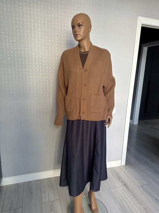 Кардиган Uniqlo XL размер 100 % шерсть