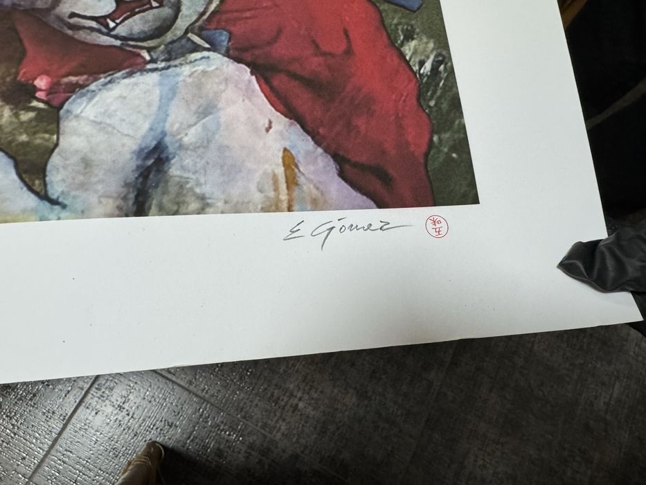 Литография Edgar Gomez 2021