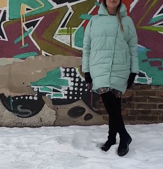 Пуховик женский зимний