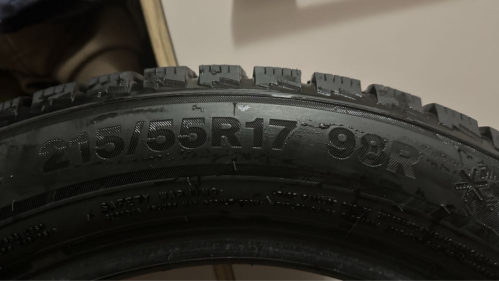 Шина зимняя резина почти новый