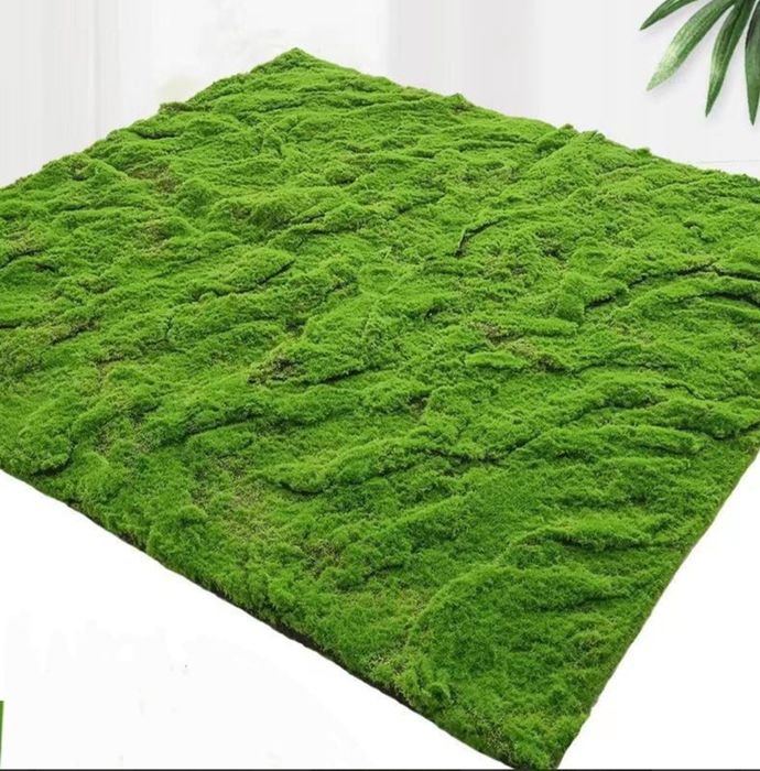 Covor panou verde aspect natural muschi 1mx1m