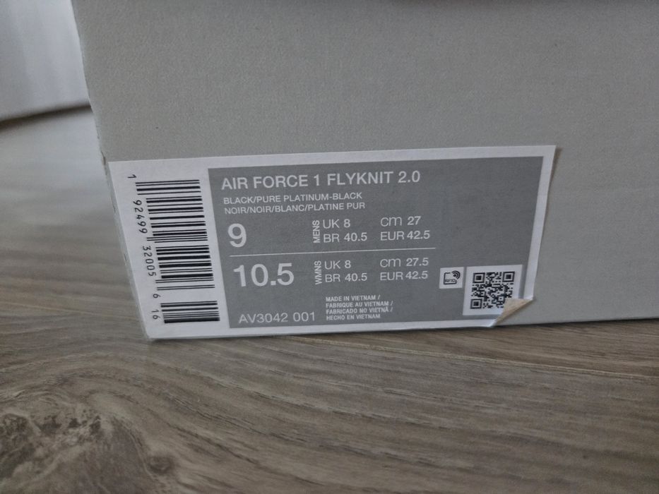Nike Air Force 1 Flyknit 2.0