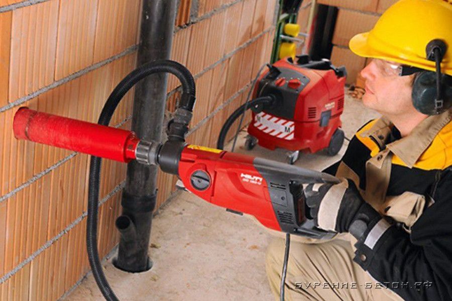 Алмазное бурение. Сухое, демонтаж.