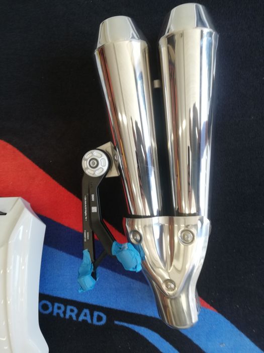 Чанта за резервоар на БМВ R ninet седалки ауспух мотоциклет