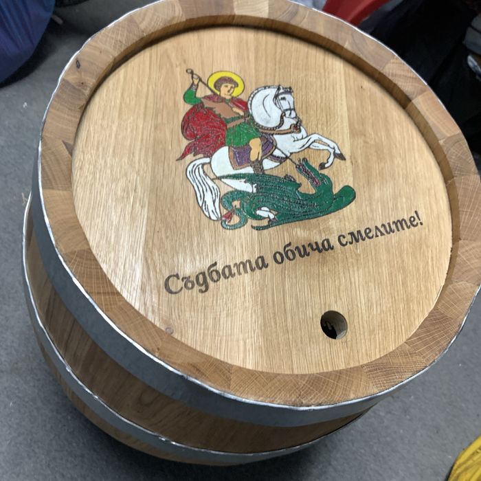 НОВИ дъбови бурета / бъчви за подарък