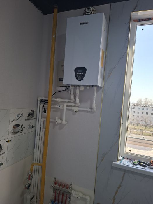 Установка и ремонт двухконтурных котлов с дальнейшим обслуживанием