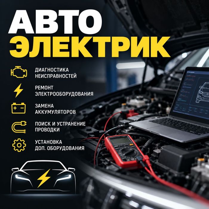 Автоэлектрик на выезд Алматы 24/7