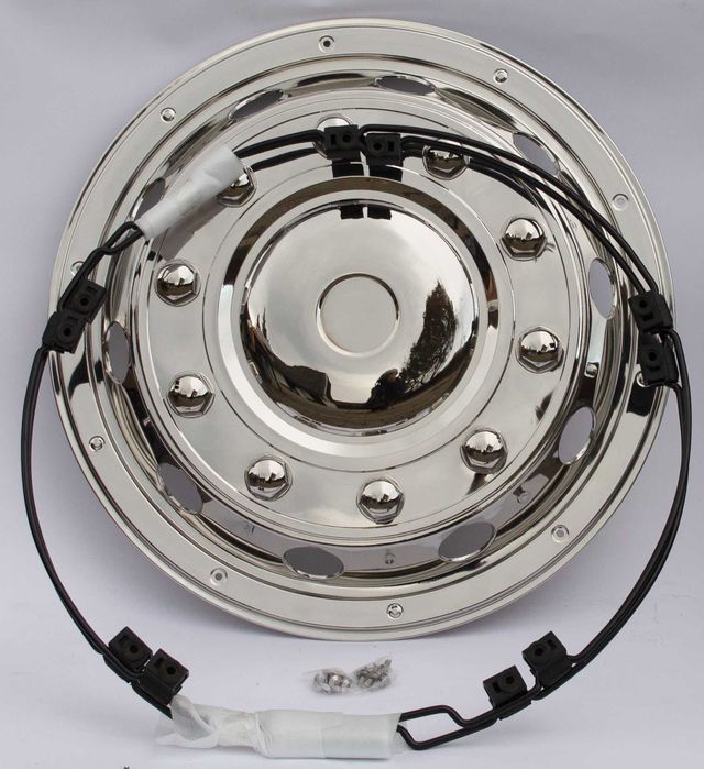 Capac Roata Fata Camion/Autocar inoxidabil 22.5''