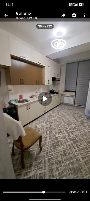 2 хонали 80кв.м квартира сотилади. Янги хайот ишонч доми 11 этаж